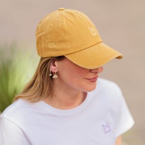 Gorra lavada bordado logo