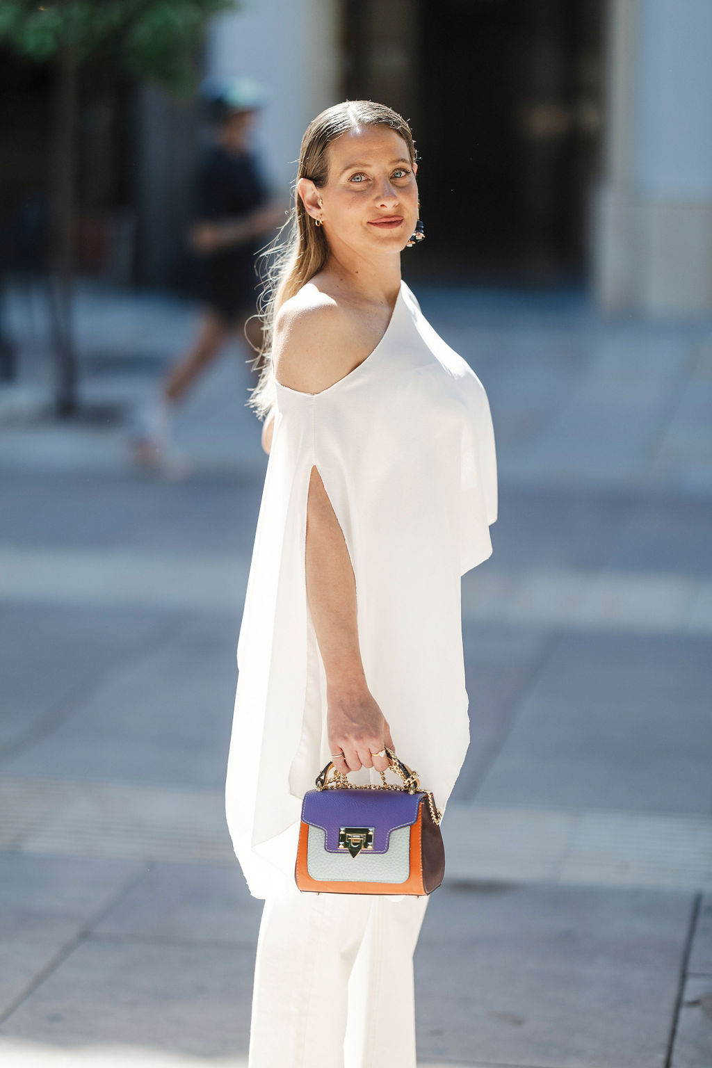 Bolso piel color - Imagen 2