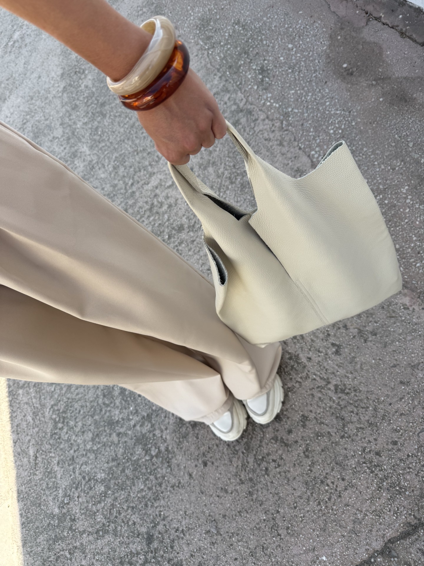 Bolso piel saco grande